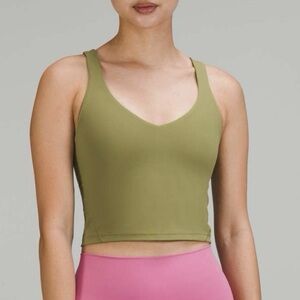 Lululemon Align Tank Top in Yellow/Green
